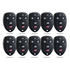 New Keyless Entry Replacement Car Key Fob for Malibu Cobalt G5 Lacrosse 5 Button GM # 22733524, KOBGT04A C5RB(10)