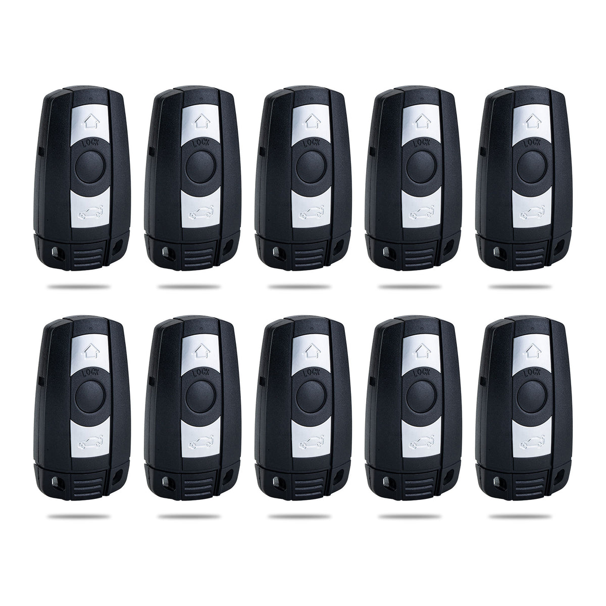 Car Key Fob Replacement for 328i xDrive 328xi 2007/2008/2009/2010/2011 with FCC ID: KR55WK49127, KR55WK49123 B3RA(10)