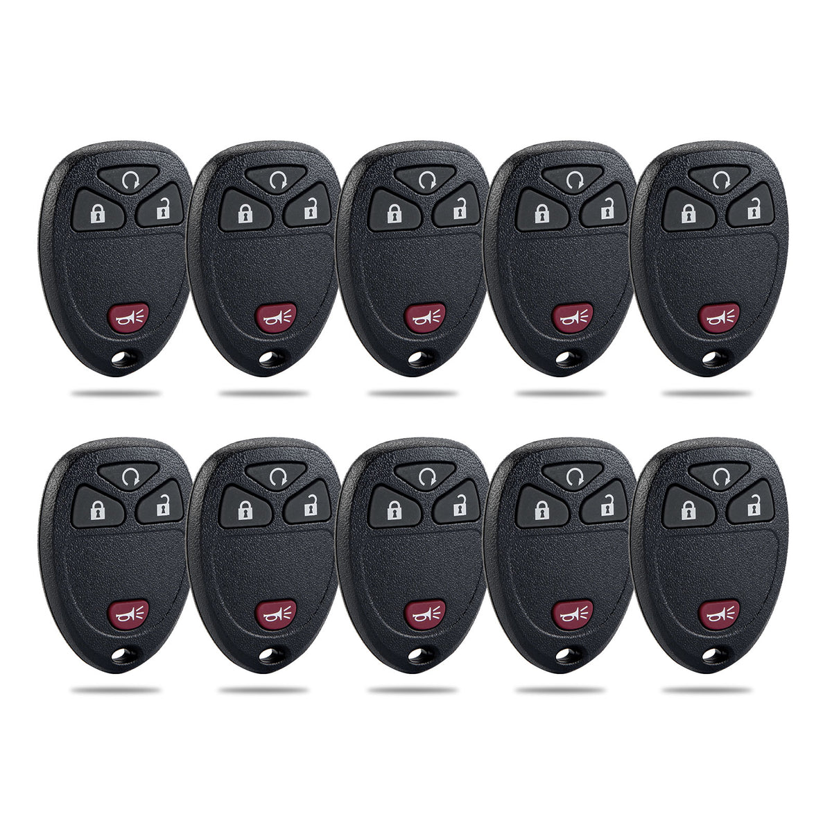 New Keyless Entry Replacement Car Key Fob for 2006/2007/2008/2009/2010/2011 HHR with FCC ID: KOBGT04A and Part No.15114374 C4RE(10)