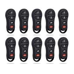 New Keyless Entry Replacement Car Key Fob for Chrysler 300M 1999/2000/2001/2002/2003/2004 with FCC ID: GQ43VT17 P/N: 04602260 D4RD(10)