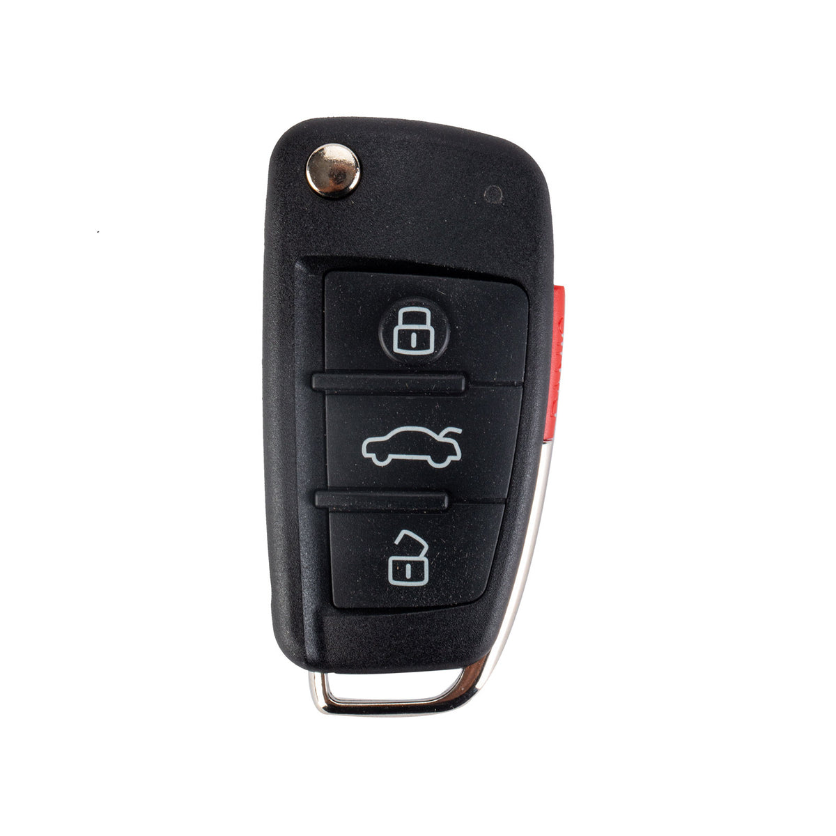 Replacement Flip Car Key Fob for AU D A3 TT 2007/2008/2009/2010 with FCC ID: NBG009272T IC: 2694A-009272T Chip 48 315MHz Battery: CR2032 V4SE