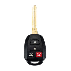 New Replacement Car Key Fob for 2014/2015/2016/2017 Camry ONLY with FCC ID: HYQ12BEL H CHIP T4SC