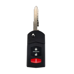 New Flip Remote Replacement for 2005/2006/2007/2008 Mzda 6 RX8 with FCC ID: KPU41788 M3SB
