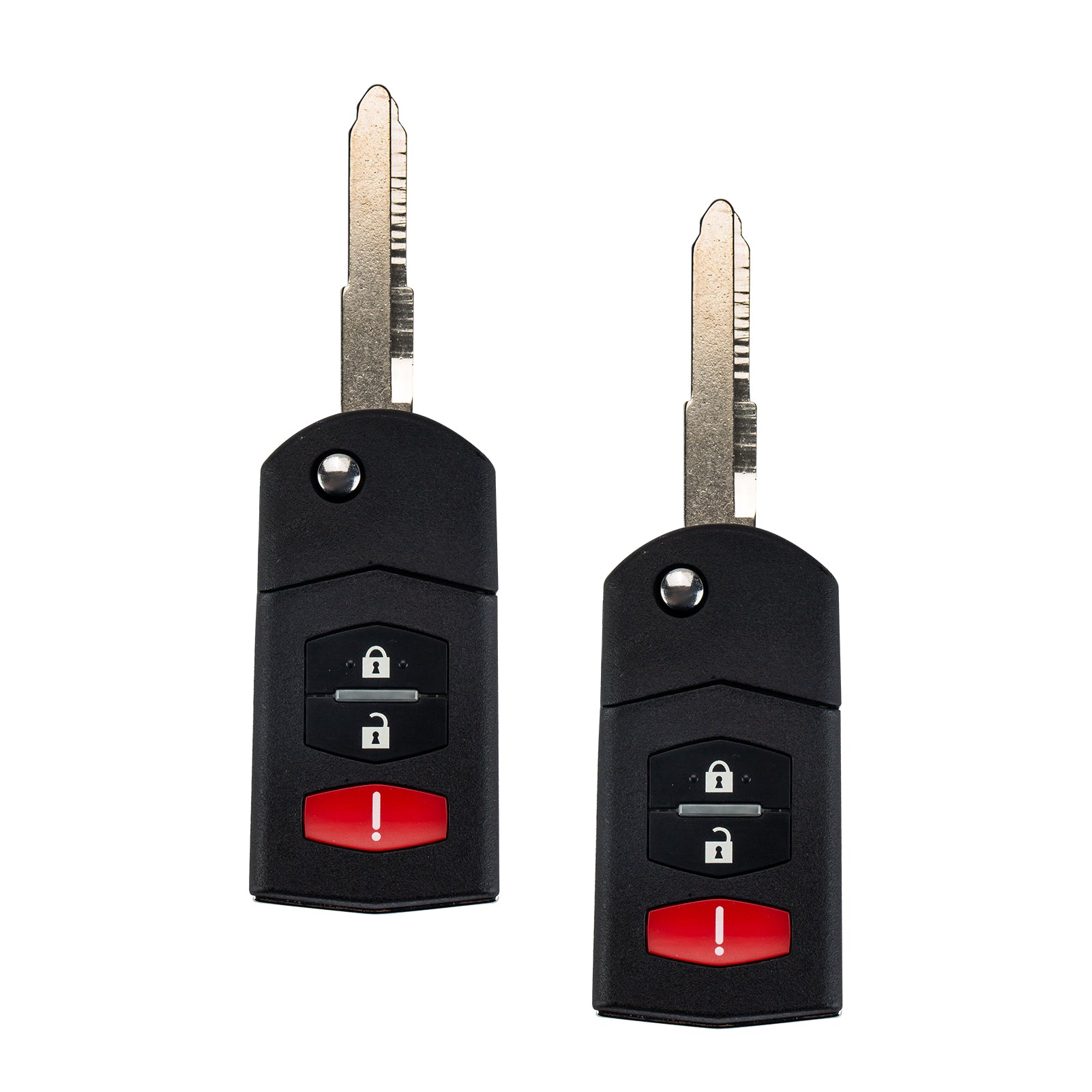 New Flip Remote Replacement for 2005/2006/2007/2008 Mzda 6 RX8 with FCC ID: KPU41788 M3SB