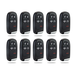 Replacement Car Key Fob for 2013/2014/2015/2016/2017/2018/2019 Ram 1500 2500 3500 Air Suspension with FCC ID: GQ4-54T 46 CHIP P/N:56046956 433Mhz D5RG