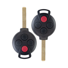 Replacement Car Key Fob for Mercedes Benz 2005/2006/2007/2008/2009/ 2010/2011/2012/2013/2014/2015 Fortwo with FCC ID: KR55WK45144, 267T-5WK45144, TA-2007/080 7941chip 315MHz B4SA