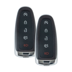 Replacement Car Key Fob for 2011 2012 2013 2014 2015 F0RD Edge with FCC ID: M3N5WY8609, 7812A-5WY8609, 164-R7995, 164-R8092, 164-R8094, BA1T-15K801-AX, 5921288, 5923790 315MHZ KR-F5RB