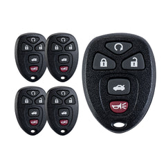New Keyless Entry Replacement Car Key Fob for Malibu Cobalt G5 Lacrosse 5 Button GM # 22733524, KOBGT04A C5RB(5)