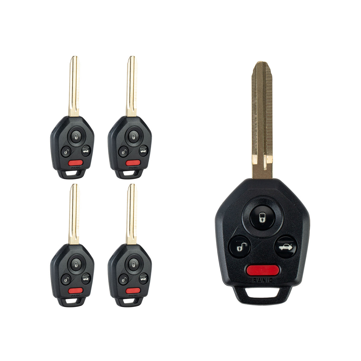 Car Key Fob Replacement for 2012 2013 2014 2015 2016 2017 SUBARU Forester Impreza Legacy WRX Sti XV with FCC ID: CWTWB1U811 G CHIP KR-G4SEV05
