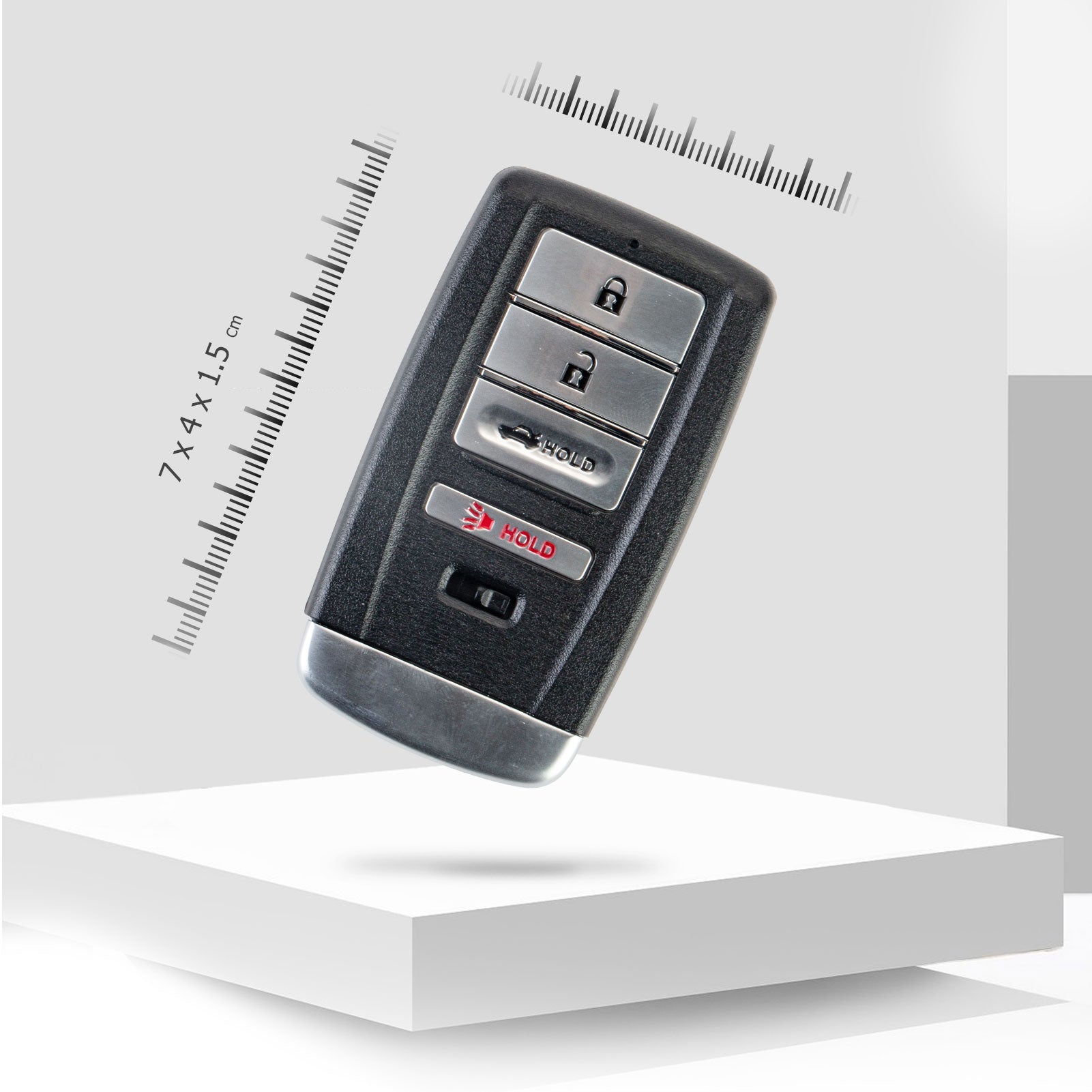 Replacement Car Key Fob for 2015/2016/2017/2018 Acura ILX RLX TLX with FCC ID: KR5V1X 313.8MHZ A4RB