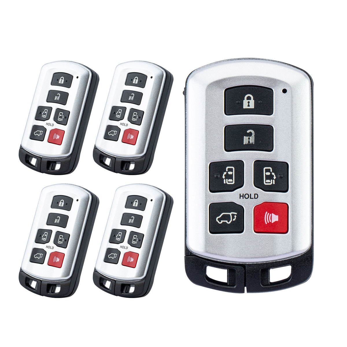 Smart Key Fob Replacement for 2011 - 2019 Toyota Sienna Keyless Remote FCC ID:HYQ14ADR T6RB(5)