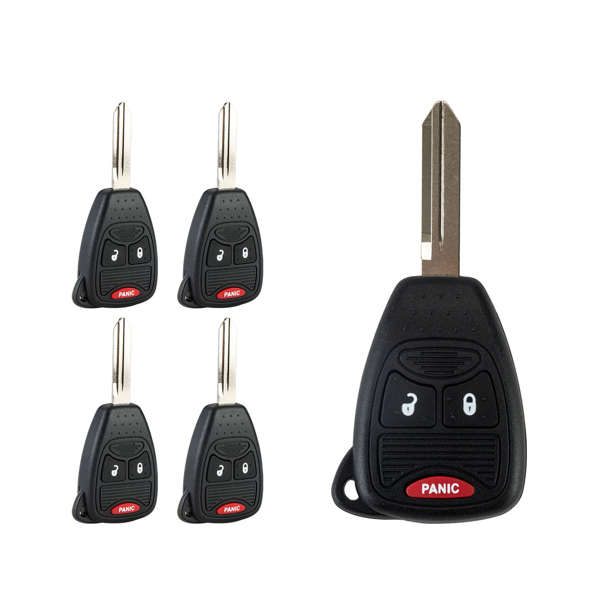 Replacement Car Key Fob for Chrisler D0dge Je-p with FCC ID: OHT692427AA 315MHZ KR-D3SAV05