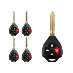 New Keyless Entry Replacement Car Key Fob for 2007/2008/2009/2010 Camry Part # HYQ12BBY/1511A-12BBY/89070-06232/89070-06231/89070-06232 T4SA(5)