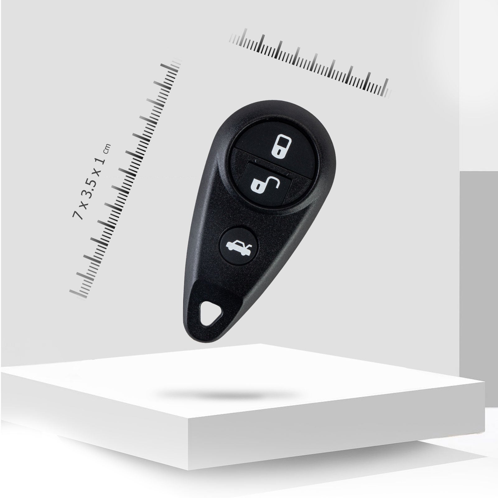 Replacement Car Key Fob for Sub-ru Forester Impreza Legacy Outback with P/N: NHVWB1U711, 3495A-WB1U711 G4RF
