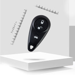 Replacement Car Key Fob for Sub-ru Forester Impreza Legacy Outback with P/N: NHVWB1U711, 3495A-WB1U711 G4RF