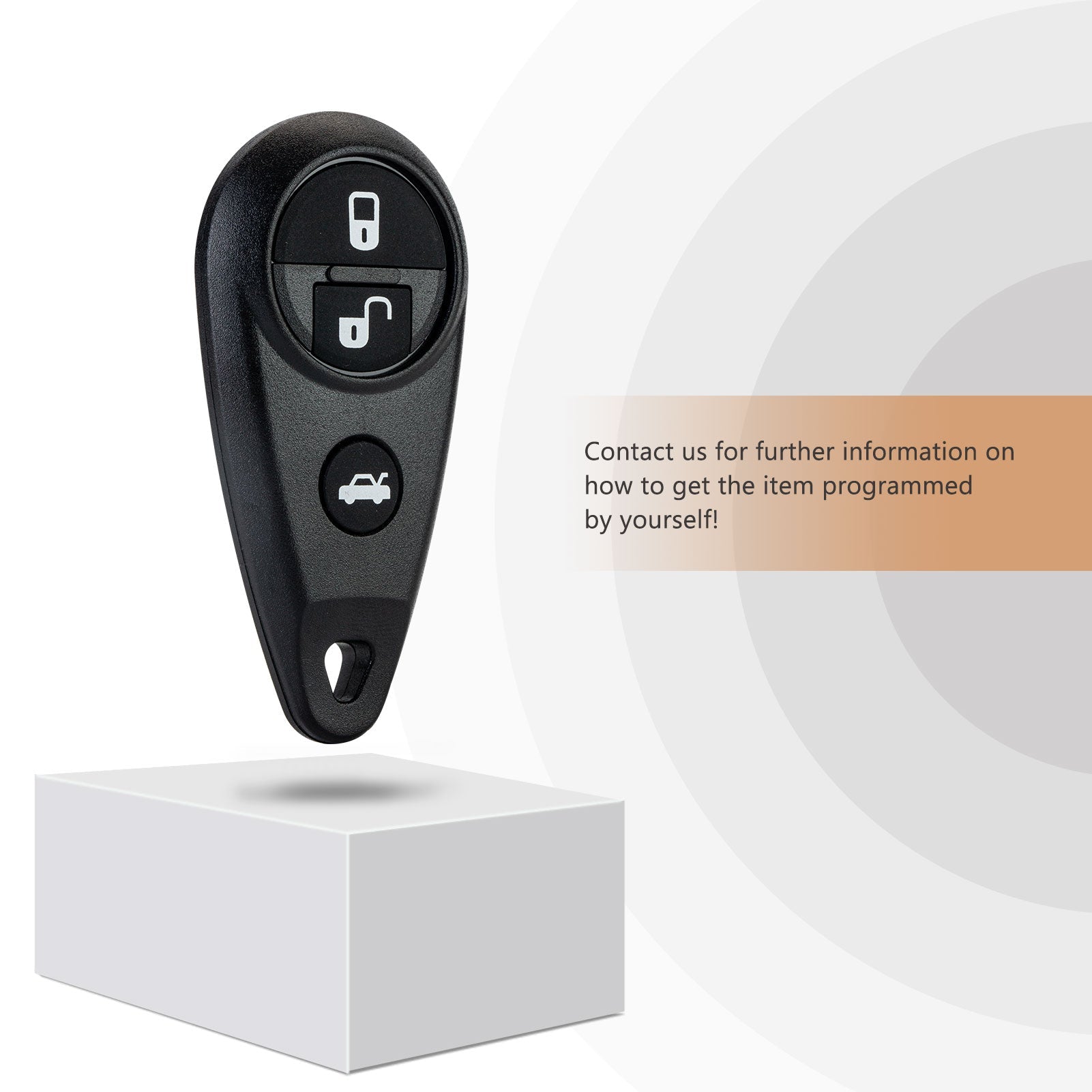 Car Key Fob Replacement for S-baru Forester Outback Legacy Impreza WRX with FCC ID: CWTWB1U819 433MHZ KR-G4RDV05