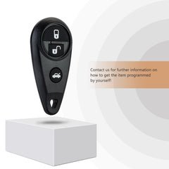 Car Key Fob Replacement for S-baru Forester Outback Legacy Impreza WRX with FCC ID: CWTWB1U819 433MHZ KR-G4RDV05