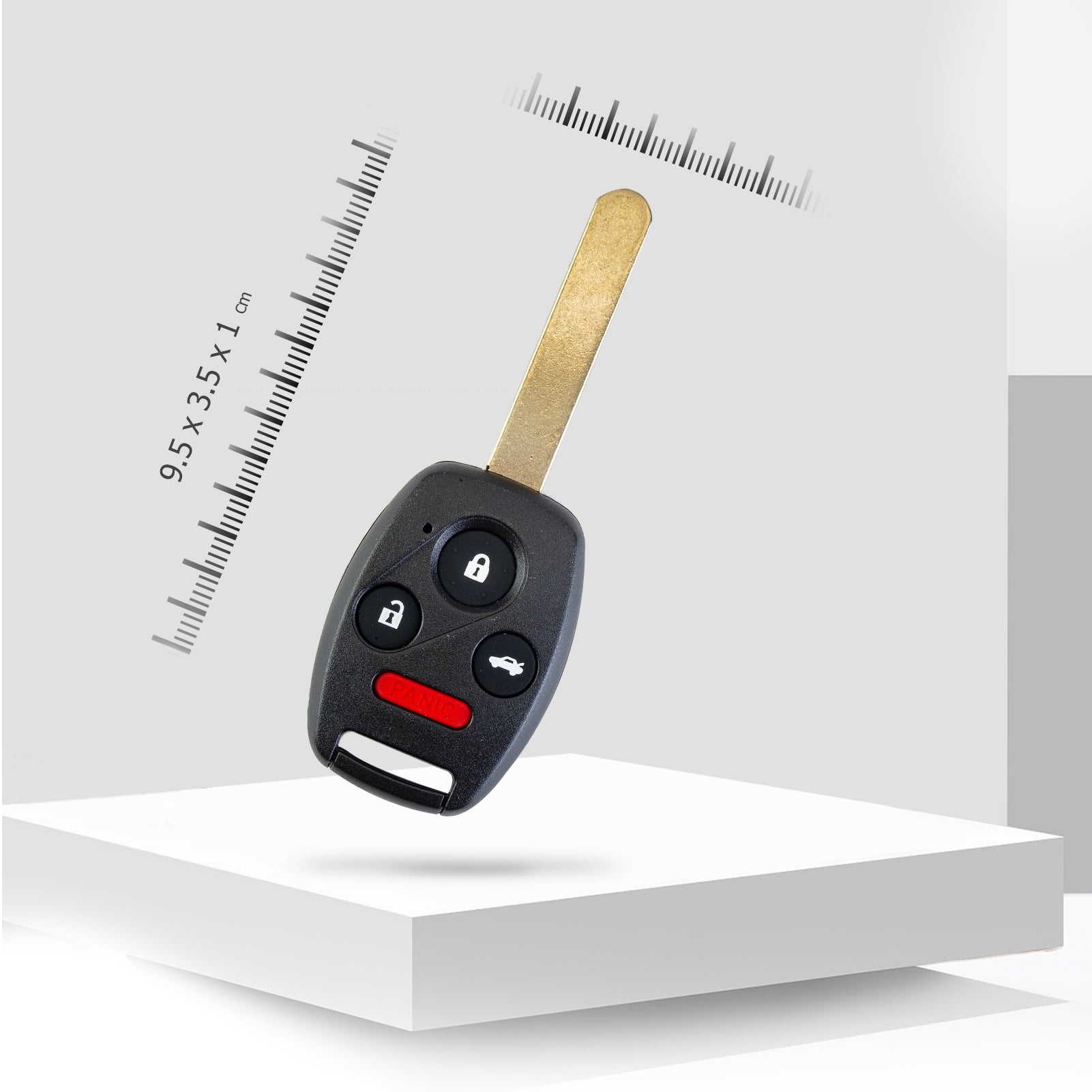 New Keyless Entry Replacement Car Key Fob for 2003/2004/2005/2006/2007 Accord FCC ID:OUCG8D-380H-A with 46 CHIP H4SA(10)